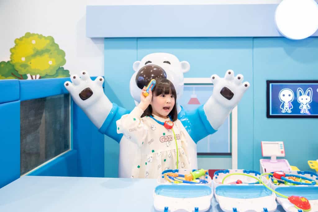 뽀로로파크 금천점 포비의 병원놀이 스팟 키즈모델 체험 이미지